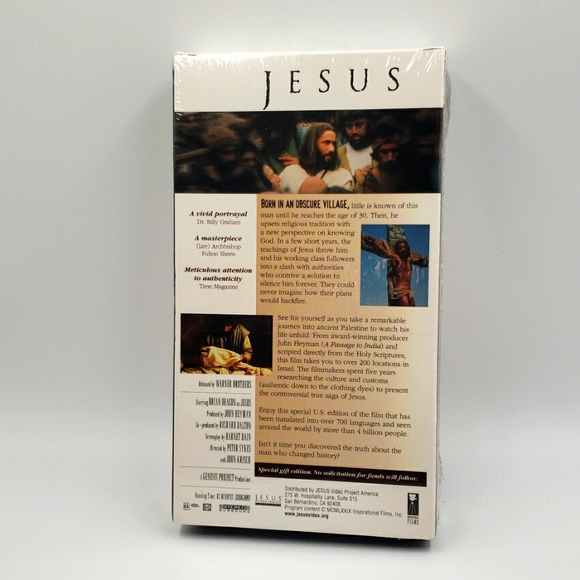 JESUS 9-11 Remembrance Edition VHS - Picture 2 of 2